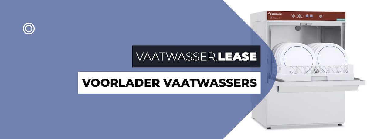 Voorlader Vaatwassers Lease je rechtstreeks bij Vaatwasser.lease