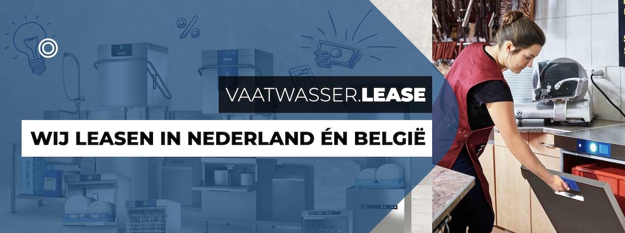 Glazenspoelmachine en Vaatwasser Leasen in Nederland en Belgie